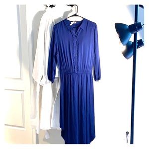 JustFab XL Button Up Dress